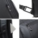 Bange Plecak wodoodporny Bange na laptopa 15.6" miejski podróżny 49x31x18 cm powiększany do pracy samolotu męski damski z gniazdem USB