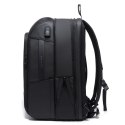 Bange Plecak wodoodporny Bange na laptopa 15.6" miejski podróżny 49x31x18 cm powiększany do pracy samolotu męski damski z gniazdem USB