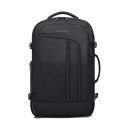 Bange Plecak wodoodporny Bange na laptopa 17" miejski podróżny 47x29x17 cm do pracy samolotu męski damski z 3 organizerami Czarny
