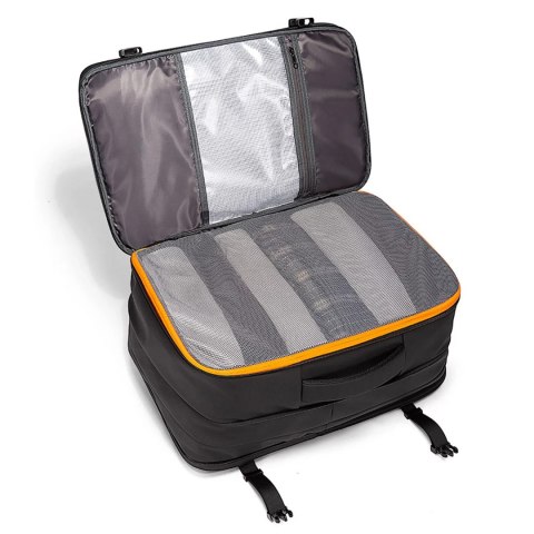 Bange Plecak wodoodporny Bange na laptopa 17" miejski podróżny 47.5x31x26 cm rozszerzany do pracy samolotu męski damski Czarny Bange Plecak wodoodporny Bange na laptopa 17" miejski podróżny 47.5x31x26 cm rozszerzany do pracy samolotu męski damski Czarny