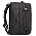 Bange Plecak wodoodporny Bange na laptopa 17" miejski podróżny 52x32x28 cm rozszerzany do pracy samolotu męski damski Czarny