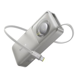 Baseus Powerbank Baseus Free2Pull 10000mAh 30W z portem USB-C i rozwijanym kablem USB-C - szary