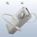 Baseus Powerbank Baseus Free2Pull 10000mAh 30W z portem USB-C i rozwijanym kablem USB-C - szary