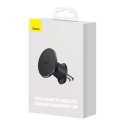 Baseus Uchwyt Baseus CW01 samochodowy na iPhone z ładowarką indukcyjną 15W na kratkę nawiewu - czarny