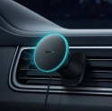 Baseus Uchwyt Baseus CW01 samochodowy na iPhone z ładowarką indukcyjną 15W na kratkę nawiewu - czarny