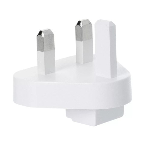 Forcell Ładowarka sieciowa 3w1 FORCELL F-ENERGY Typ C + USB A PD QC4.0 3A 45W z wymiennymi wtyczkami Biała