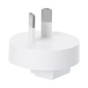 Forcell Ładowarka sieciowa 3w1 FORCELL F-ENERGY Typ C + USB A PD QC4.0 3A 45W z wymiennymi wtyczkami Biała