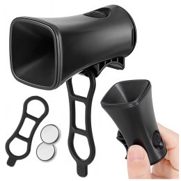 4kom.pl Dzwonek rowerowy mały elektryczny na rower kierownicę Small Electric Bike Bell Czarny