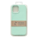 4kom.pl Etui Eco Case do iPhone 14 Plus Miętowozielone Degradowalne Silikonowe Pokrowiec
