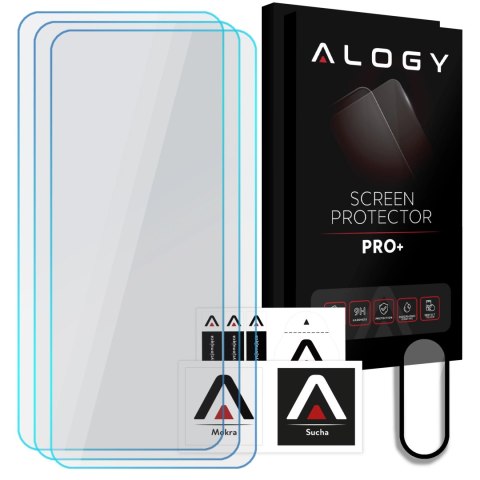 Alogy 3x Szkło hartowane na ekran + szkło na obiektyw do Samsung Galaxy A56/A36 5G 2025 ochronne szkiełko na ekran i aparat 9H Alogy G Alogy 3x Szkło hartowane na ekran + szkło na obiektyw do Samsung Galaxy A56/A36 5G 2025 ochronne szkiełko na ekran i aparat 9H Alogy G