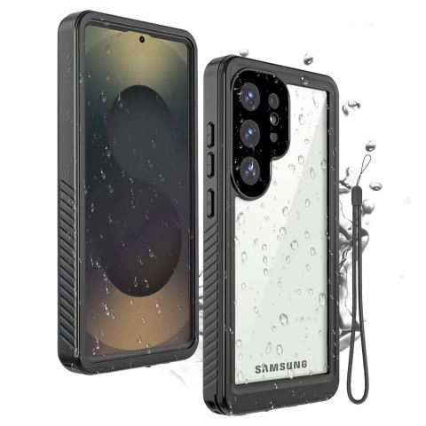 Alogy Etui Wodoodporne do Samsung Galaxy S25 Ultra Alogy HydroArmor™ IP68 Case z przezroczystym tyłem Pancerna obudowa 360 Alogy Etui Wodoodporne do Samsung Galaxy S25 Ultra Alogy HydroArmor™ IP68 Case z przezroczystym tyłem Pancerna obudowa 360