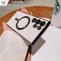 Alogy Etui do Samsung Galaxy S25 Ultra Alogy LuxeShield™️ Glamour Luxury Ring obudowa z osłoną aparatów Czarne