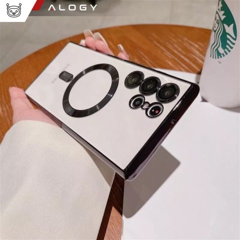 Alogy Etui do Samsung Galaxy S25 Ultra Alogy LuxeShield™️ Glamour Luxury Ring obudowa z osłoną aparatów Czarne Alogy Etui do Samsung Galaxy S25 Ultra Alogy LuxeShield™️ Glamour Luxury Ring obudowa z osłoną aparatów Czarne