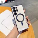 Alogy Etui do Samsung Galaxy S25 Ultra Alogy LuxeShield™️ Glamour Luxury Ring obudowa z osłoną aparatów Czarne