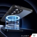 Alogy Etui do Samsung Galaxy S25 Ultra obudowa ochronna na telefon Alogy Matte HybridMag™️ Case do MagSafe Matowe Czarne