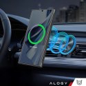Alogy Etui do Samsung Galaxy S25 Ultra obudowa ochronna na telefon Alogy Matte HybridMag™️ Case do MagSafe Matowe Czarne