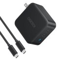 Choetech Ładowarka Sieciowa Choetech PD6008 GaN 100W 2x USB-C Power Delivery Czarna