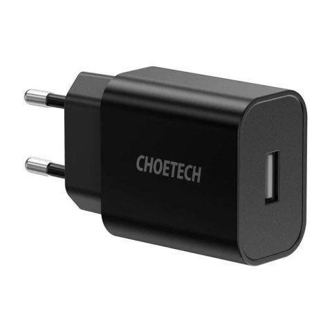 Choetech Ładowarka Sieciowa Choetech Q5002 USB-A 12W Czarna