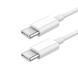 Denmen Kabel USB Typ-C do Typ-C PD 20W 2m Biały Denmen Szybkie Ładowanie