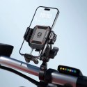 Kewig Uchwyt Motocyklowy Rowerowy na kierownicę KEWIG M33-C1 na telefon z systemem przeciwwstrząsowym na motor quada skuter Czarny