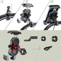 Kewig Uchwyt Motocyklowy na kierownicę KEWIG M14-A1 na telefon z ładowarką Qi + PD USB-C z systemem przeciwwstrząsowym na motor quada 
