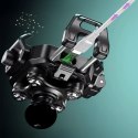 Kewig Uchwyt Motocyklowy na kierownicę KEWIG M33-A1 na telefon z ładowarką Qi 15W + PD 30W USB-C z systemem przeciwwstrząsowym na moto