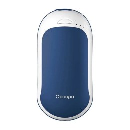 Marka niezdefiniowana Ogrzewacz do Rąk z Funkcją Powerbanku Ocoopa HotPal PD 5000 mAh USB-C Biało-Niebieski