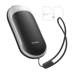Marka niezdefiniowana Ogrzewacz do rąk z funkcją powerbanku Ocoopa HotPal PD 5000 mAh, USB-C, biało-czarny