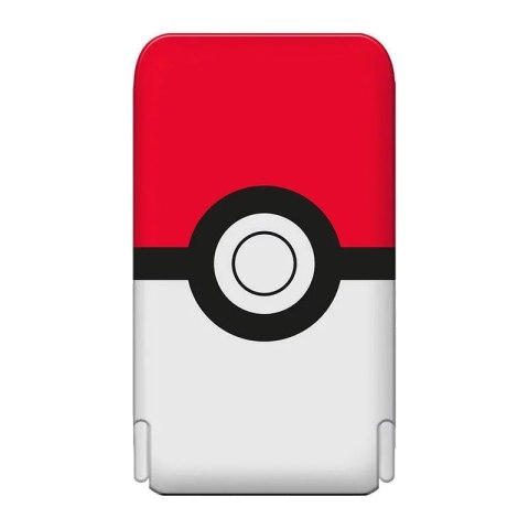 Marka niezdefiniowana Powerbank magnetyczny OTL 5000 mAh, USB-C 15W, Pokemon Pokeball ze stojakiem (biało-czerwony) Marka niezdefiniowana Powerbank magnetyczny OTL 5000 mAh, USB-C 15W, Pokemon Pokeball ze stojakiem (biało-czerwony)