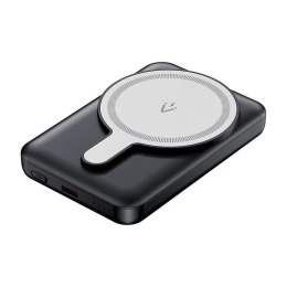Marka niezdefiniowana Powerbank magnetyczny Vention FHSB0 5000mAh 20 W+ kabel USB-A do USB-C (czarny)
