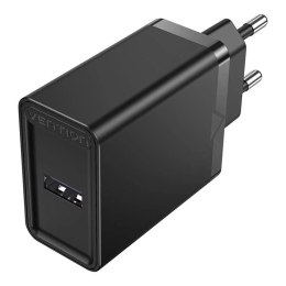 Vention Ładowarka Sieciowa Vention FACB0-EU USB 22.5W QC 3.0 Czarna