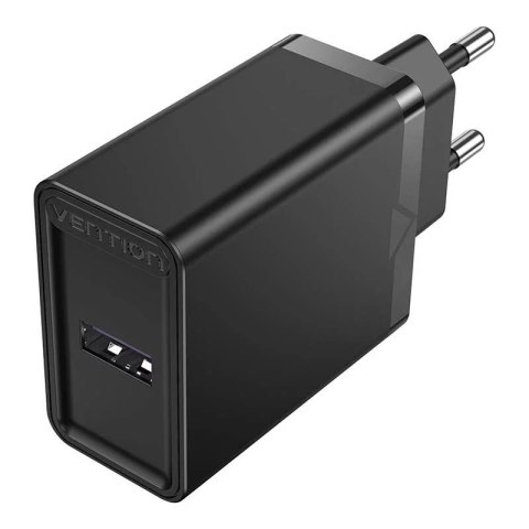 Vention Ładowarka Sieciowa Vention FACB0-EU USB 22.5W QC 3.0 Czarna Vention Ładowarka Sieciowa Vention FACB0-EU USB 22.5W QC 3.0 Czarna