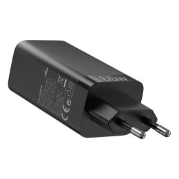 Vention Ładowarka Sieciowa Vention FEDB0-EU 2xUSB-C USB-A GaN 65W Czarna