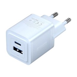 Vention Ładowarka Sieciowa Vention FEQL0-EU USB-C USB-A GaN 30W Niebieska