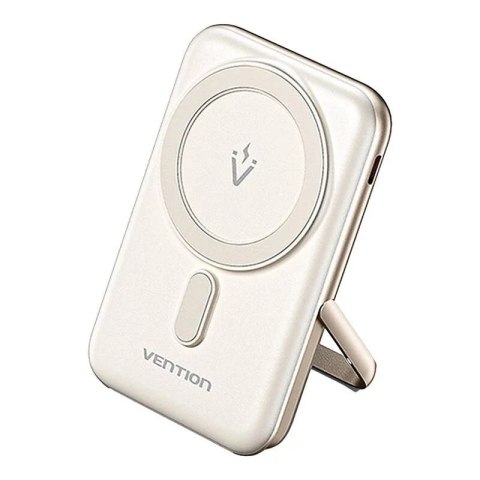 Vention Magnetyczny Powerbank Vention FHNW0 20W, 10000 mAh (biały) Vention Magnetyczny Powerbank Vention FHNW0 20W, 10000 mAh (biały)