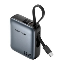 Vention Powerbank Vention FHEH0 10000mAh 35W (Szary)