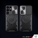 Alogy Etui do Samsung Galaxy S25 Ultra pancerne Slide Case Ring obudowa ochrona aparatu Alogy CamGuard Pro czarne