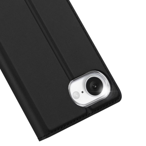 Dux Ducis Etui do Apple iPhone 16e / SE 4 2025 obudowa ochronna Dux Ducis z klapką Skin Pro Czarna Dux Ducis Etui do Apple iPhone 16e / SE 4 2025 obudowa ochronna Dux Ducis z klapką Skin Pro Czarna