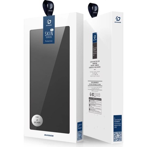 Dux Ducis Etui do Apple iPhone 16e / SE 4 2025 obudowa ochronna Dux Ducis z klapką Skin Pro Czarna Dux Ducis Etui do Apple iPhone 16e / SE 4 2025 obudowa ochronna Dux Ducis z klapką Skin Pro Czarna