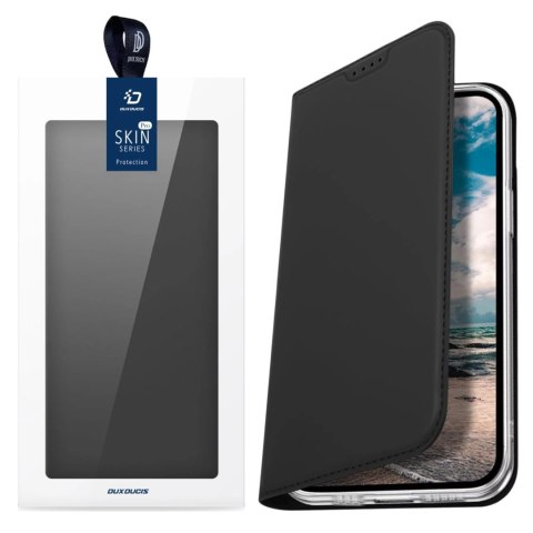 Dux Ducis Etui do Apple iPhone 16e / SE 4 2025 obudowa ochronna Dux Ducis z klapką Skin Pro Czarna Dux Ducis Etui do Apple iPhone 16e / SE 4 2025 obudowa ochronna Dux Ducis z klapką Skin Pro Czarna