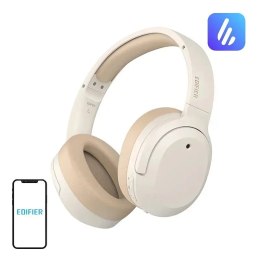 Edifier Słuchawki bezprzewodowe Edifier W820NB Plus, ANC (beżowe)