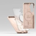Ringke Etui do Samsung Galaxy S25 Plus Pink Sand Ringke Silicone Magnetic MagSafe