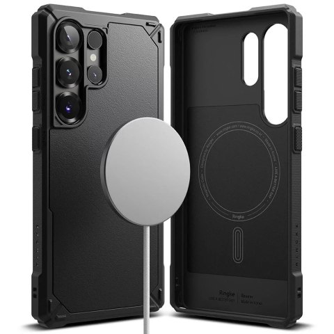 Ringke Etui do Samsung Galaxy S25 Ultra Black Ringke Rugged Gear Magnetic MagSafe Ringke Etui do Samsung Galaxy S25 Ultra Black Ringke Rugged Gear Magnetic MagSafe