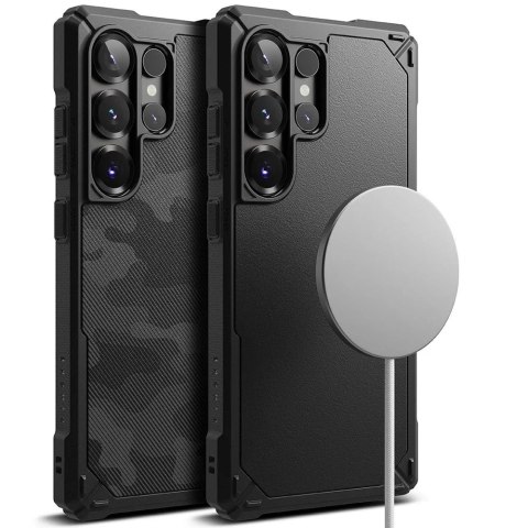 Ringke Etui do Samsung Galaxy S25 Ultra Black Ringke Rugged Gear Magnetic MagSafe Ringke Etui do Samsung Galaxy S25 Ultra Black Ringke Rugged Gear Magnetic MagSafe