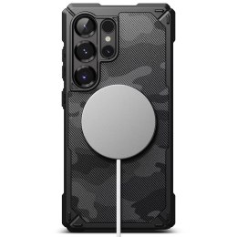 Ringke Etui do Samsung Galaxy S25 Ultra Camo Black Ringke Rugged Gear Magnetic MagSafe