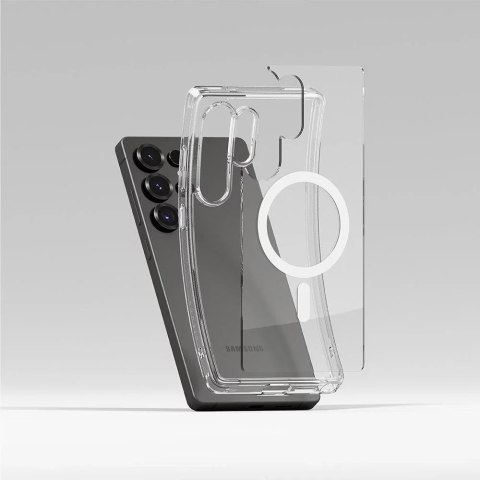 Ringke Etui do Samsung Galaxy S25 Ultra Clear Ringke Fusion Magnetic MagSafe Ringke Etui do Samsung Galaxy S25 Ultra Clear Ringke Fusion Magnetic MagSafe