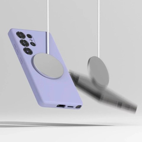Ringke Etui do Samsung Galaxy S25 Ultra Lavender Ringke Silicone Magnetic MagSafe Ringke Etui do Samsung Galaxy S25 Ultra Lavender Ringke Silicone Magnetic MagSafe