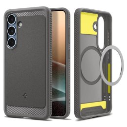 Spigen Etui do Samsung Galaxy S25 Marble Grey Spigen Rugged Armor Mag MagSafe