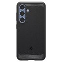 Spigen Etui do Samsung Galaxy S25 Matte Black Spigen Rugged Armor Mag MagSafe