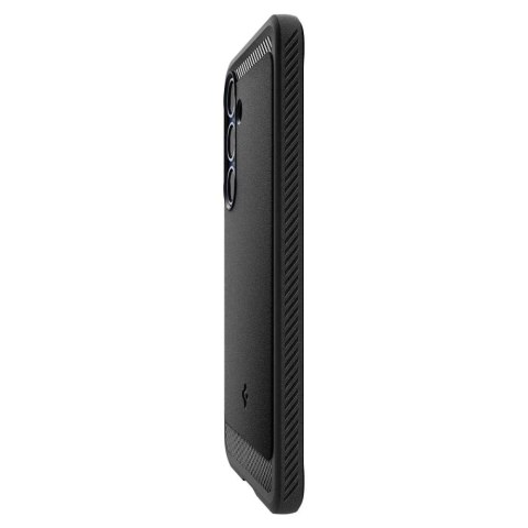 Spigen Etui do Samsung Galaxy S25 Matte Black Spigen Rugged Armor Mag MagSafe Spigen Etui do Samsung Galaxy S25 Matte Black Spigen Rugged Armor Mag MagSafe